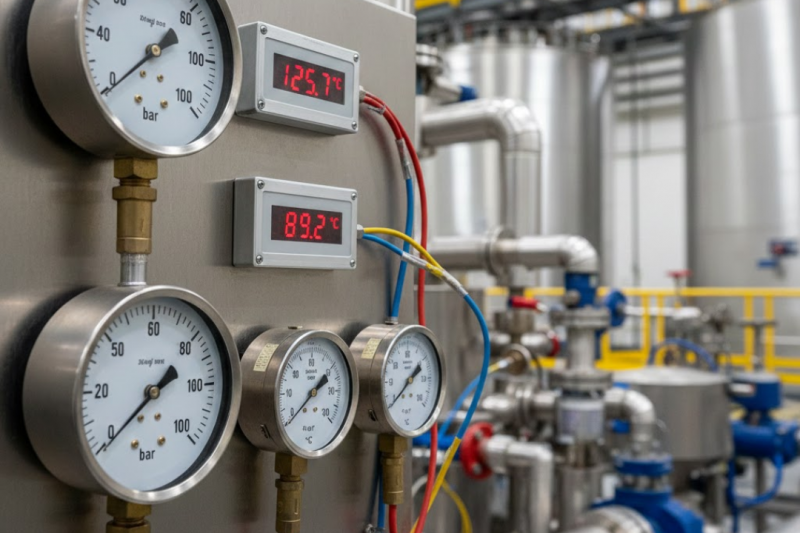 Por Que Manômetros e Termômetros Industriais São Essenciais para o Seu Negócio